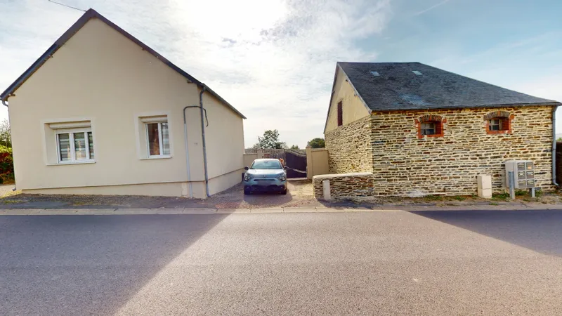 MAISON DE 57M2 AVEC TERRASSE PLEIN SUD ET DÉPENDANCE À FORT POTENTIEL