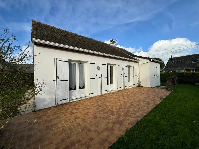 MAISON DE PLAIN-PIED PROCHE MER - 2 CHAMBRES - GARAGE